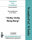 CHITTY CHITTY BANG BANG (score & parts)