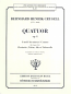 QUARTET No.2 in C minor Op.4 (set of parts)