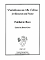 VARIATIONS ON MA CELINE