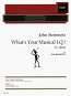 A MUSICAL QUIZ