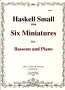 SIX MINIATURES
