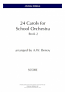 24 CAROLS For School Orchestra Book 2 (Score)