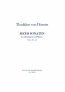 SIX SONATAS Volume 1