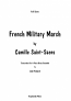 FRENCH MILITARY MARCH (score & parts)