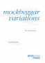 MOCKBEGGAR VARIATIONS (full score)