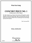 CONCERT PIECE No.1