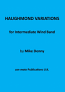 HAUGHMOND VARIATIONS WIND BAND (score & parts)
