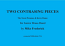 TWO CONTRASTING PIECES (score)