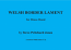 WELSH BORDER LAMENT (score)