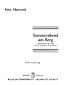 SOMMERABEND AM BERG