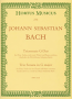 TRIO SONATA in G major BWV 1038