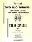 THREE SONATAS Op.93