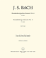 BRANDENBURG CONCERTO No.4 in G major BWV1049 Violin 1 part