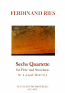 QUARTET in D minor No.4 WoO35,1 (score & parts)