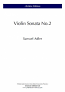 VIOLIN SONATA No.2