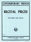CONTEMPORARY FRENCH RECITAL PIECES