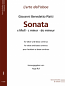 SONATA in C minor