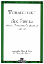 SIX PIECES from Children's Album Op.39