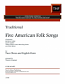 5 AMERICAN FOLKSONGS