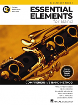 ESSENTIAL ELEMENTS for Band - Clarinet Book 1 + Online Resources