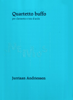 QUARTETTO BUFFO score
