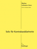 SOLO FOR CONTRABASS CLARINET