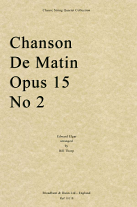 CHANSON DE MATIN, Op.15 No.2 (score & parts)