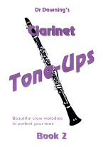 CLARINET TONE-UPS Book 2 slow melodies
