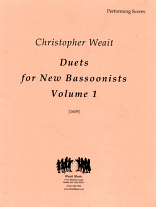 DUETS FOR NEW BASSOONISTS Volume 1