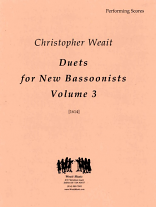 DUETS FOR NEW BASSOONISTS Volume 3