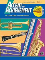 ACCENT ON ACHIEVEMENT Book 1 Piano Accompaniment