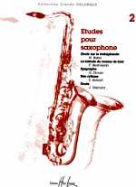 ETUDES POUR SAXOPHONE Volume 2