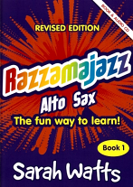 RAZZAMAJAZZ Alto Sax Book 1 + Online Audio