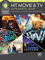 HIT MOVIE & TV Instrumental Solos + CD Flute