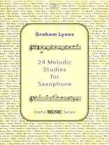 TWENTY FOUR MELODIC STUDIES for Saxophone