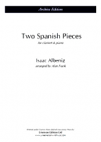 TWO SPANISH PIECES (Tango & Serenata)