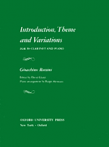 INTRODUCTION, THEME AND VARIATIONS