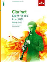 CLARINET EXAM PIECES from 2022 Grade 1