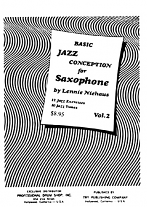 BASIC JAZZ CONCEPTION Volume 2 + CD