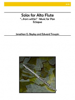 SOLOS FOR ALTO FLUTE with Eclogue by Troupin