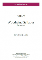 ABRSM WOODWIND SYLLABUS (from 2026) Repertoire Lists