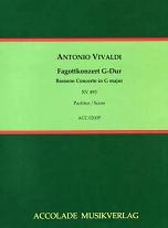 CONCERTO in G major RV493/PV131/FVIII,30 (score)