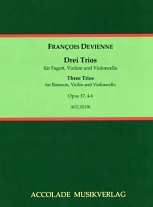 SIX TRIOS Op.17 Nos.4-6 score & parts