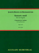 CONCERTO No.2 in C minor (score & parts)