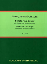 SONATA No.2 in G