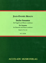 SIX SONATAS Volume 2