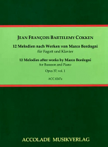 12 MELODIES ON BORDOGNI Volume 1