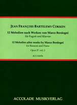 12 MELODIES ON BORDOGNI Volume 2