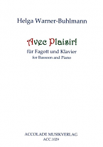AVEC PLAISIR! 4 Sketches score & parts
