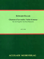 CHANSON DE MATIN & SALUT D'AMOUR (score & parts)